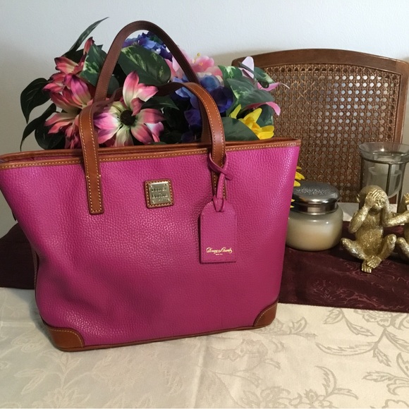 Dooney & Bourke Handbags - DOONEY & BOURKE HOT PINK BAG/ DOONEY & BOURKE DUST BAG INCLUDED